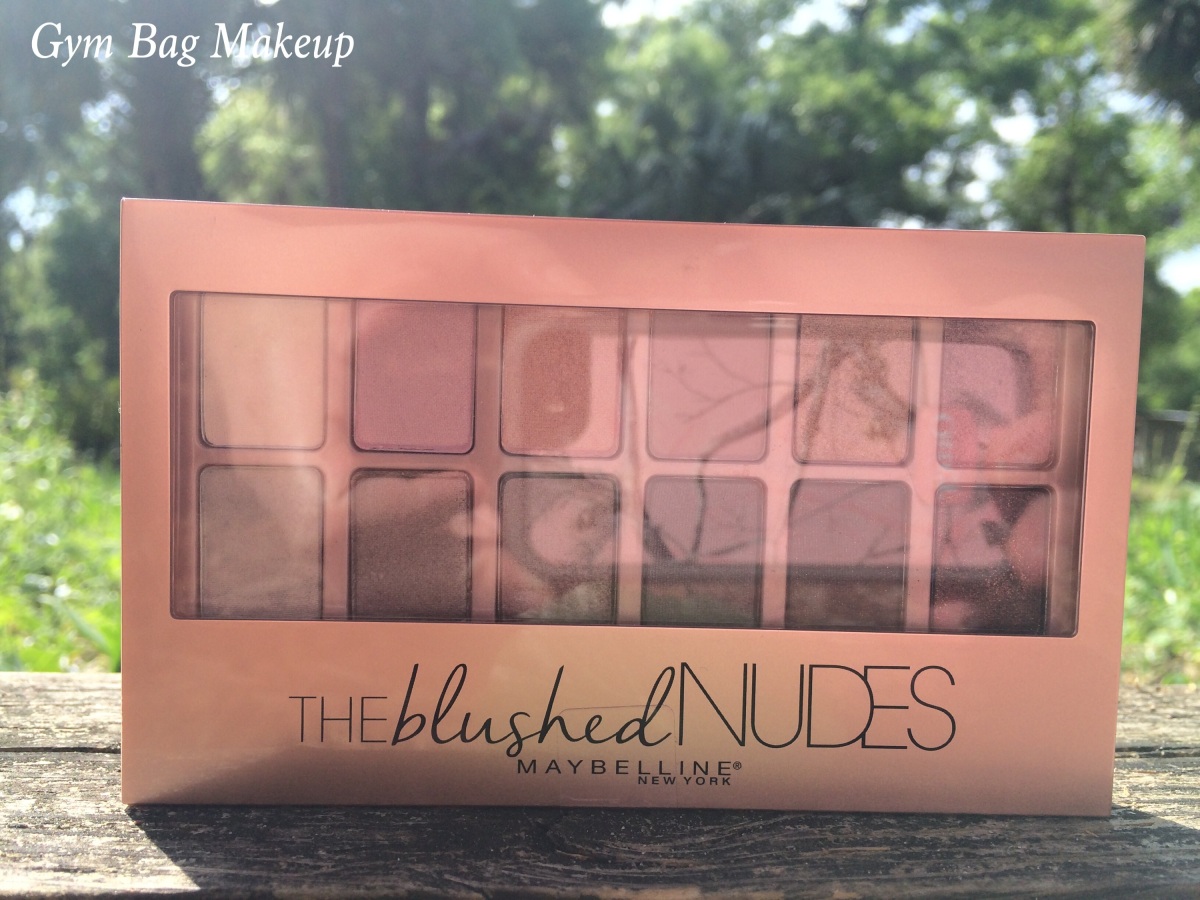 Maybelline The Blushed Nudes | Gym Bag Makeup