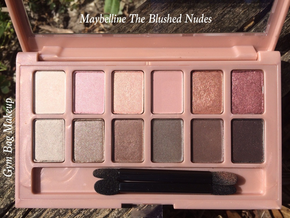 Maybelline The Blushed Nudes Gym | Makeup Bag